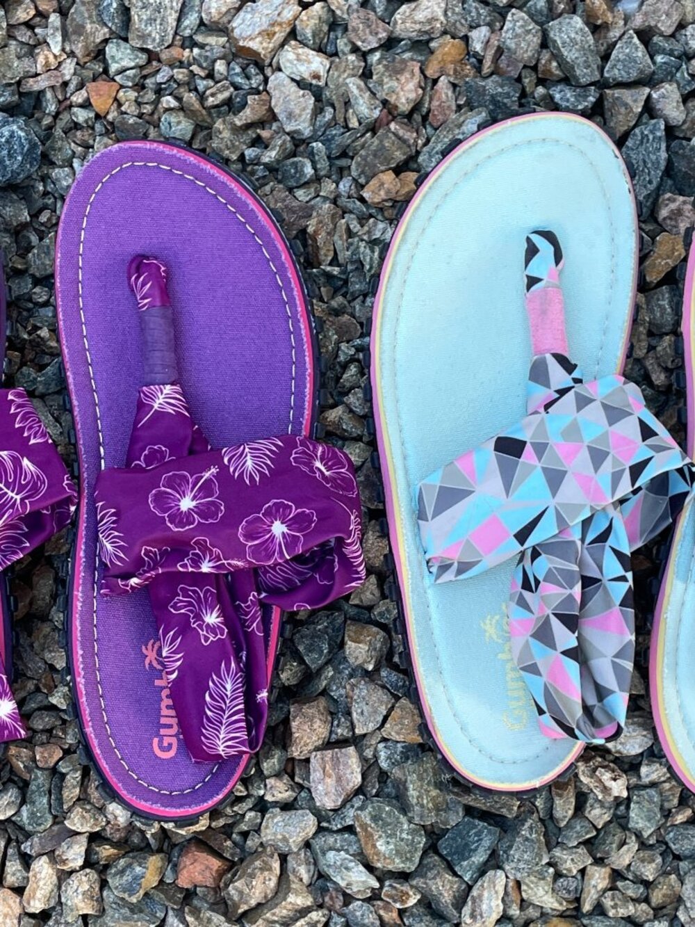 Lot of Two Gumbies Slingback Sandals Women's 8